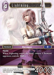 Lightning (Rare) - 1-142R - Opus I