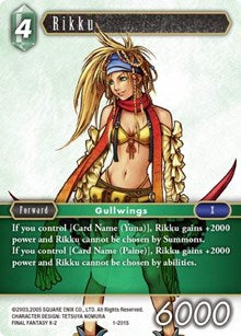 Rikku (Starter) - 1-201S - Opus I