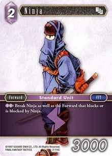 Ninja (Male Unit) - 2-114C - Opus II