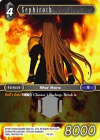 Sephiroth - PR-001 - FF: Promo Cards