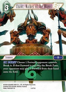 Chaos, Walker of the Wheel EX - 3-071H - Opus III