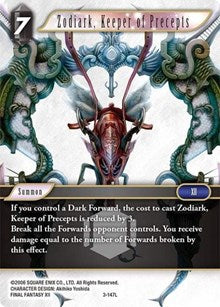 Zodiark, Keeper of Precepts - 3-147L - Opus III