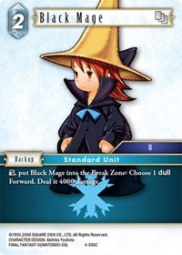 Black Mage (4-030C) - 4-030C - Opus IV