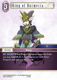 King of Burmecia EX - 4-110R - Opus IV