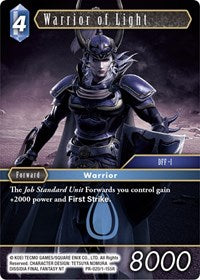 Warrior of Light (Water) - PR-020/1-155R - FF: Promo Cards