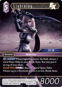 Lightning EX - PR-022/3-118H - FF: Promo Cards