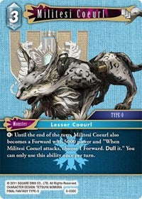 Militesi Coeurl - 6-030C - Opus VI