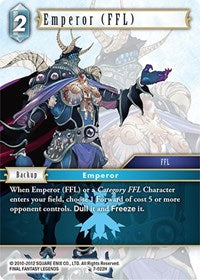 Emperor (FFL) - 7-022H - Opus VII