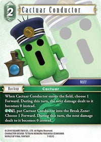 Cactuar Conductor - 7-051C - Opus VII