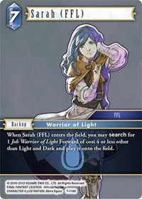Sarah (FFL) - 7-114H - Opus VII