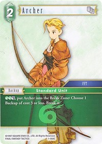 Archer (Male Unit) - 1-088C - 1-088C - Deck Exclusive Cards