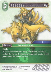 Chocobo - 1-075C - 1-075C - Deck Exclusive Cards