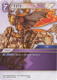 Odin EX - 1-124R - 1-124R - Deck Exclusive Cards