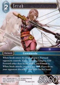 Serah - PR-026/4-037H - FF: Promo Cards