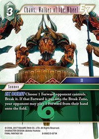 Chaos, Walker of the Wheel EX - 8-066C/3-071H - Opus VIII