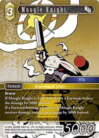 Moogle Knight - 8-086C - Opus VIII