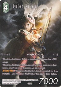 Onion Knight - 4-054L (Full Art) - 4-054L - Deck Exclusive Cards