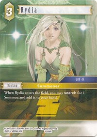 Rydia - 3-096R - 3-096R - Deck Exclusive Cards