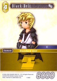 Black Belt (Ingus) - 1-099C - 1-099C - Deck Exclusive Cards