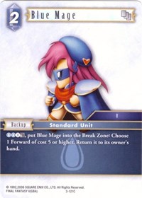 Blue Mage - 3-121C - 3-121C - Deck Exclusive Cards