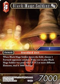 Black Mage Soldier - 11-005C - Opus XI