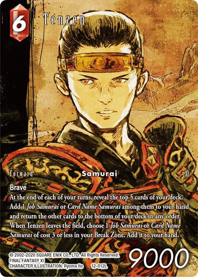 Tenzen (Full Art) - 12-012L - Opus XII