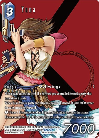 Yuna (Buy A Box Promo) - PR-075/12-105L - FF: Promo Cards