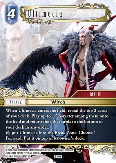 Ultimecia - B-016 - Boss Deck: Chaos