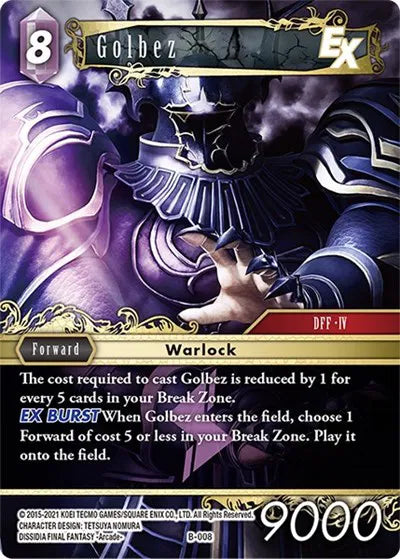 Golbez - B-008 - Boss Deck: Chaos