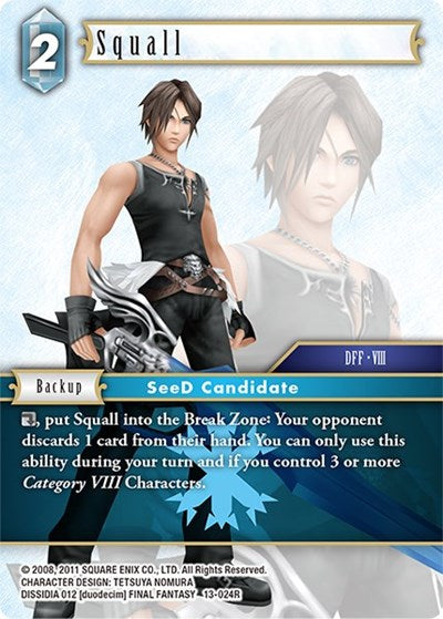 Squall - 13-024R - Opus XIII: Crystal Radiance