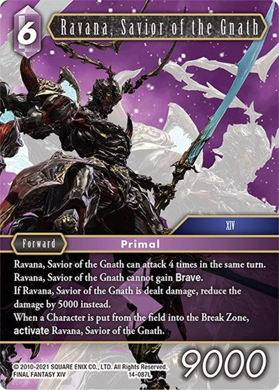 Ravana, Savior of the Gnath - 14-087L - Opus XIV: Crystal Abyss