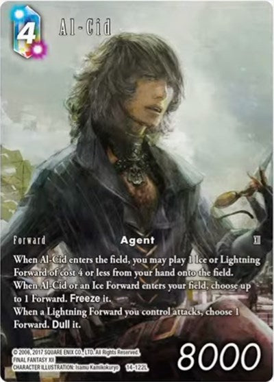 Al-Cid (Full Art) - 14-122L - Opus XIV: Crystal Abyss