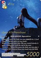 Tifa (Prerelease Promo) - 14-120H - FF: Promo Cards