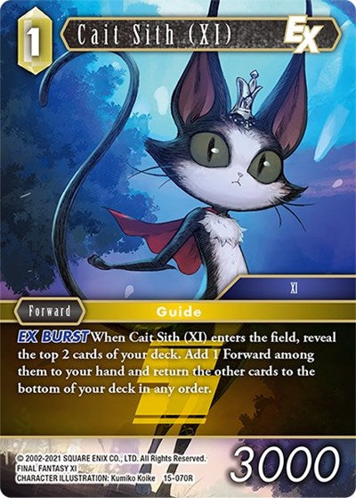 Cait Sith (XI) EX - 15-070R - Crystal Dominion