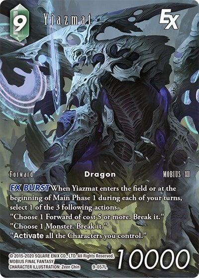 Yiazmat EX (Full Art Reprint) - 9-057L - Crystal Dominion