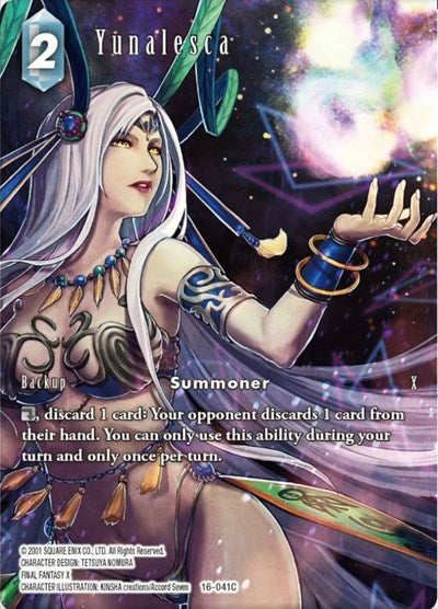 Yunalesca (Full Art) - 16-041C - Emissaries of Light