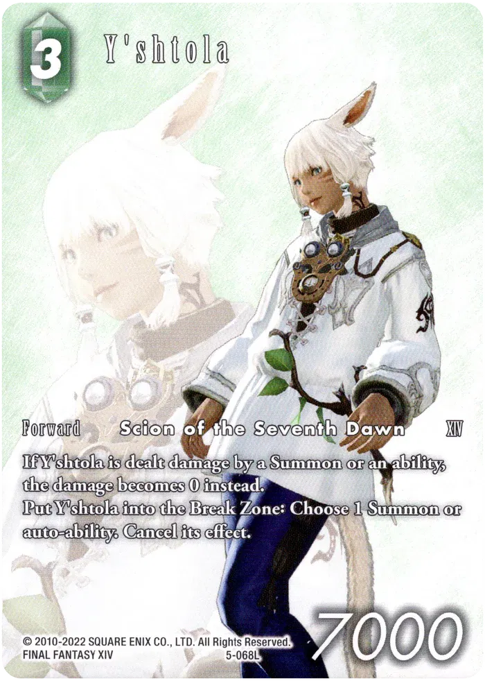 Y'shtola (Full Art) - 5-068L - Deck Exclusive Cards