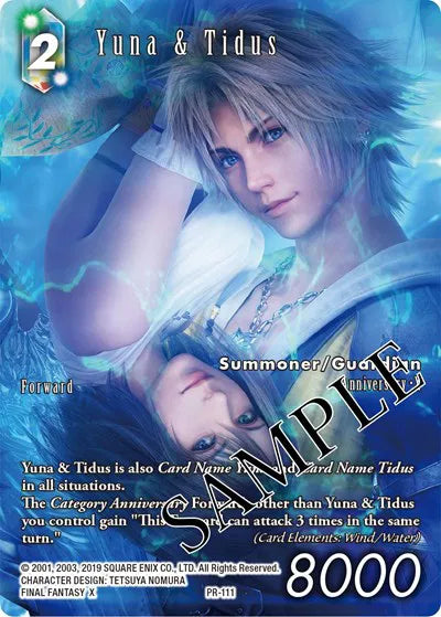 Yuna & Tidus (Full Art) - PR-111 - FF: Promo Cards