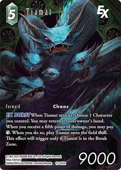 Tiamat EX (Full Art) - 17-054R - Rebellion's Call