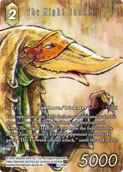 The Night Dancer (Full Art) - 17-078R - Rebellion's Call