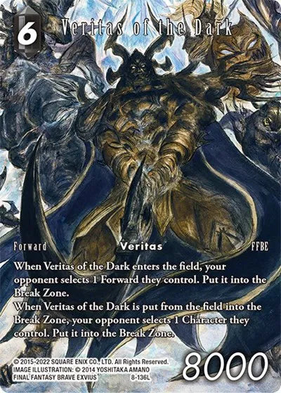 Veritas of the Dark (Full Art Reprint) - 8-136L - Rebellion's Call