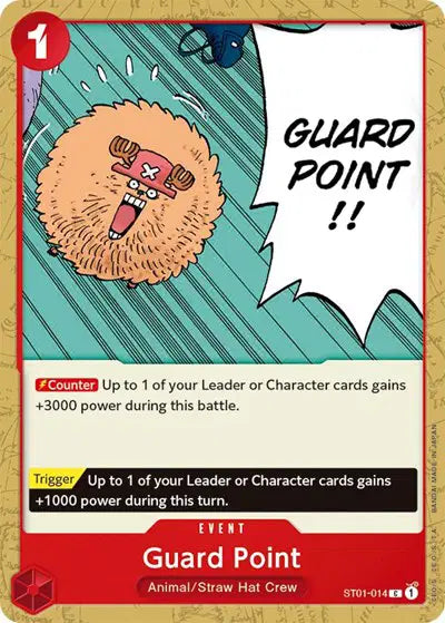 Guard Point - ST01-014 - Starter Deck 1: Straw Hat Crew