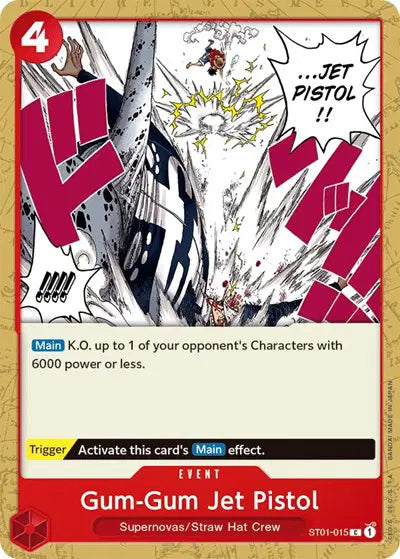 Gum-Gum Jet Pistol - ST01-015 - Starter Deck 1: Straw Hat Crew