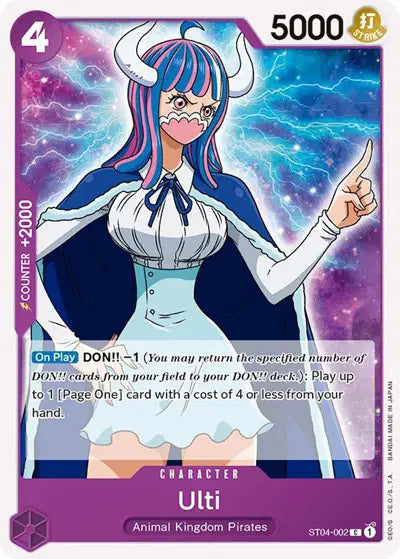 Ulti - ST04-002 - Starter Deck 4: Animal Kingdom Pirates