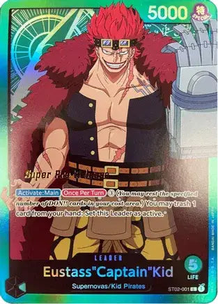 Eustass"Captain"Kid (001) - ST02-001 - Super Pre-Release Starter Deck 2: Worst Generation