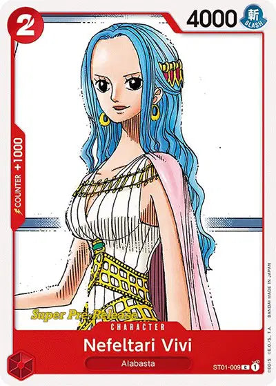 Nefeltari Vivi - ST01-009 - Super Pre-Release Starter Deck 1: Straw Hat Crew