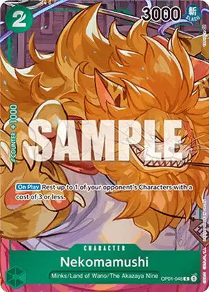 Nekomamushi (Box Topper) - OP01-048 - Romance Dawn