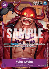 Who's.Who (Box Topper) - OP01-109 - Romance Dawn