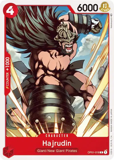 Hajrudin - OP01-018 - Romance Dawn