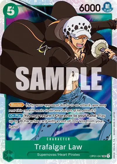 Trafalgar Law (047) - OP01-047 - Romance Dawn